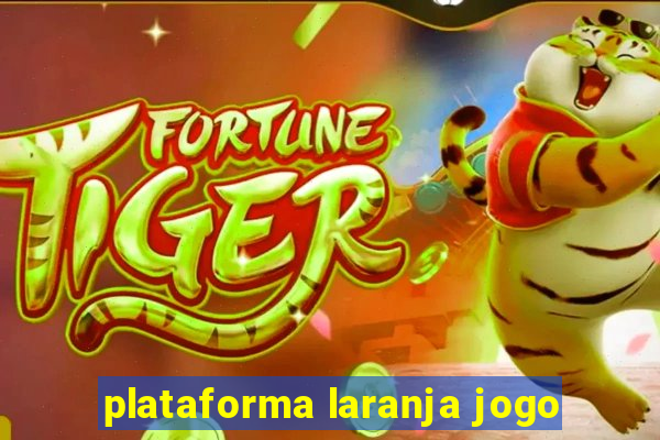 plataforma laranja jogo