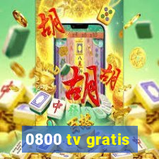 0800 tv gratis