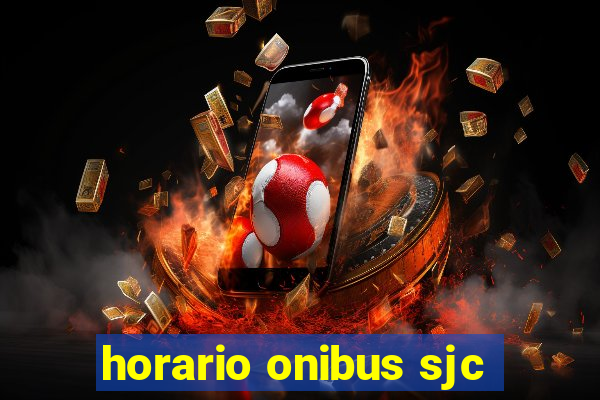 horario onibus sjc