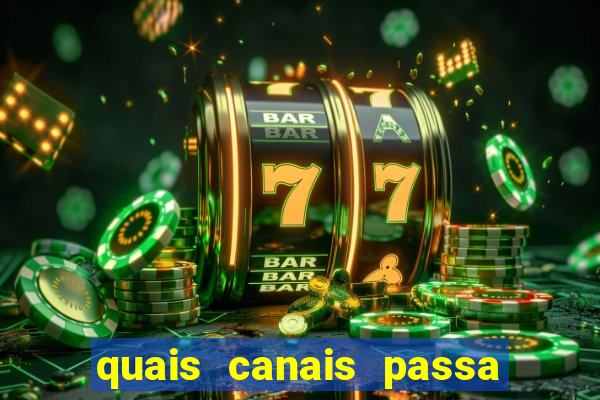 quais canais passa o jogo do inter hoje