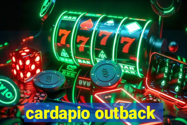 cardapio outback