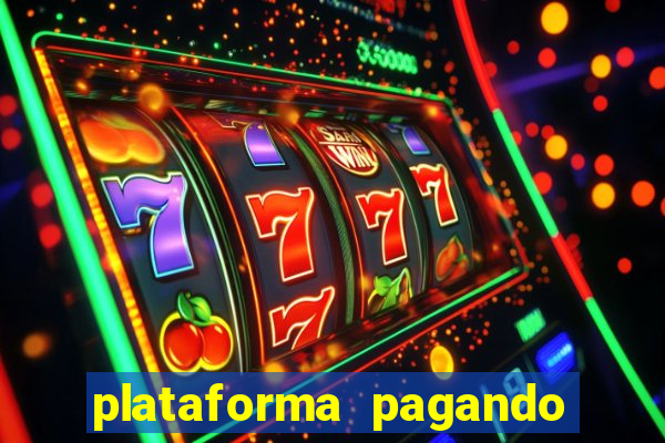 plataforma pagando bonus no cadastro