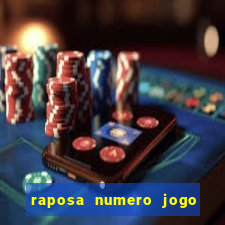 raposa numero jogo do bicho