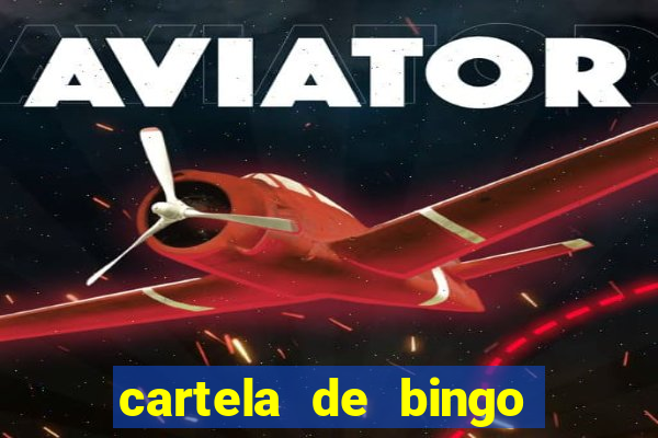 cartela de bingo 75 para imprimir