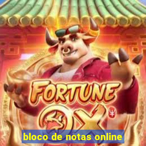 bloco de notas online