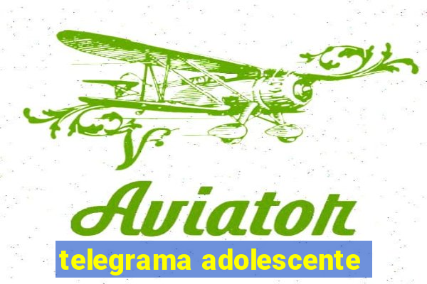 telegrama adolescente