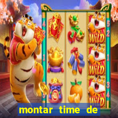 montar time de futebol site